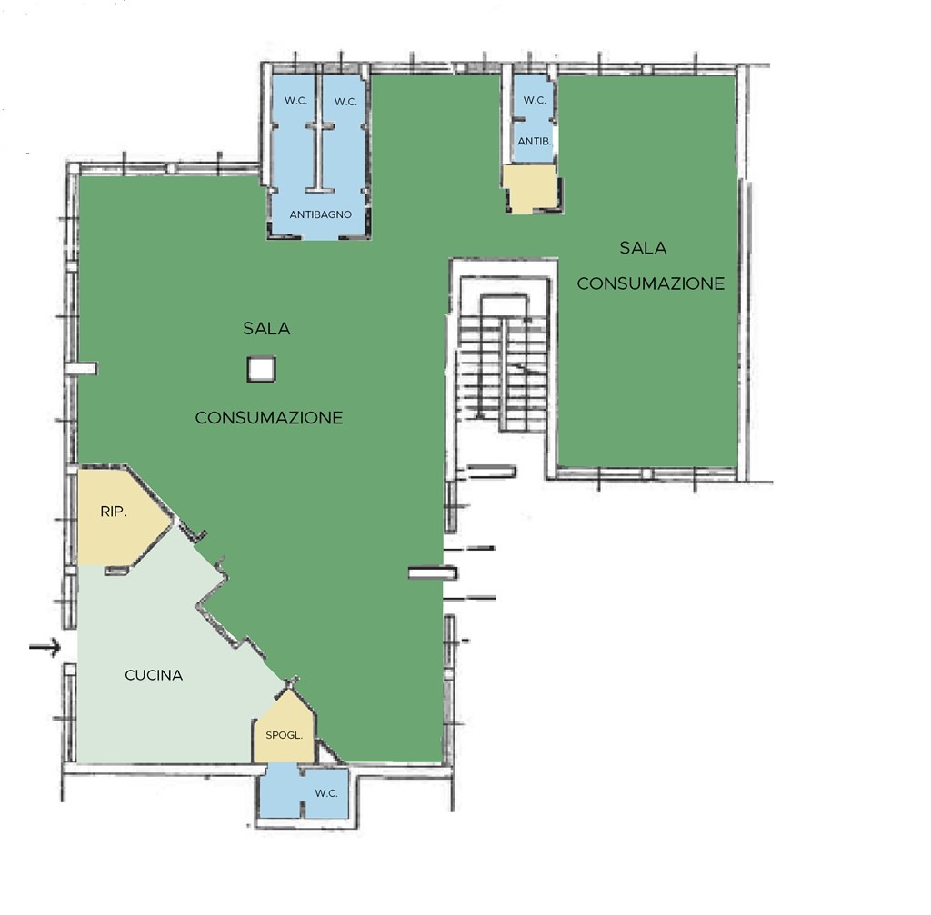 AFFITTASI NEGOZIO PER CENTRO DIAGNIOSTICO - ADIACENTE STATALE 36 - COSTA MASNAGA